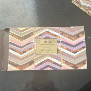 Tarte Clay Play Palette with Purple and Gold Accents